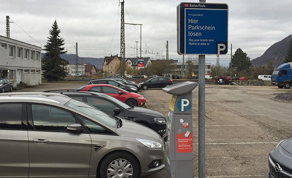 Bilder DB BahnPark Parkplatz Bahnhof P3 Katzenloch