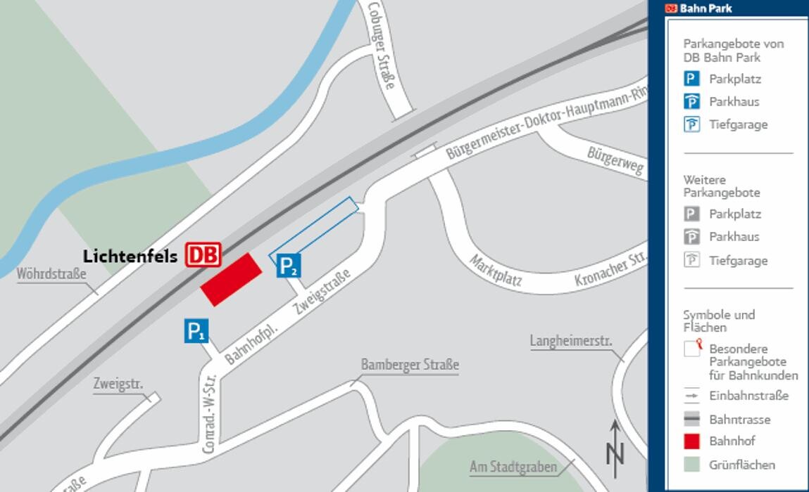 Bilder DB BahnPark Parkplatz Am Bahnhof P1