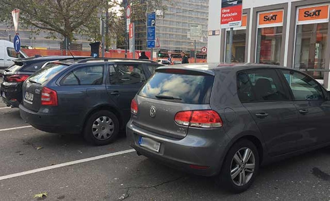 Bilder DB BahnPark Parkplatz Hauptbahnhof Kurzzeitparkplatz P1