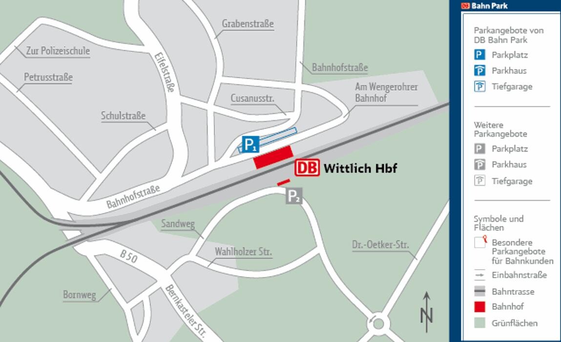 Bilder DB BahnPark Parkplatz Hauptbahnhof P1