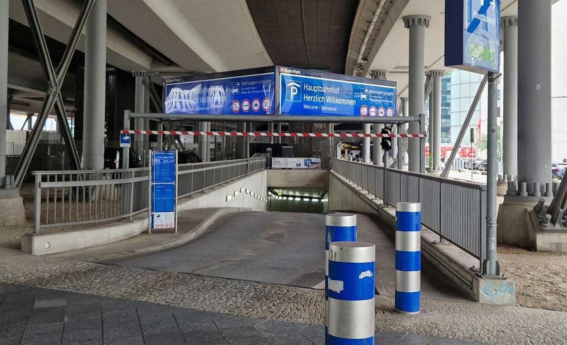 Bilder DB BahnPark Tiefgarage Hauptbahnhof P1