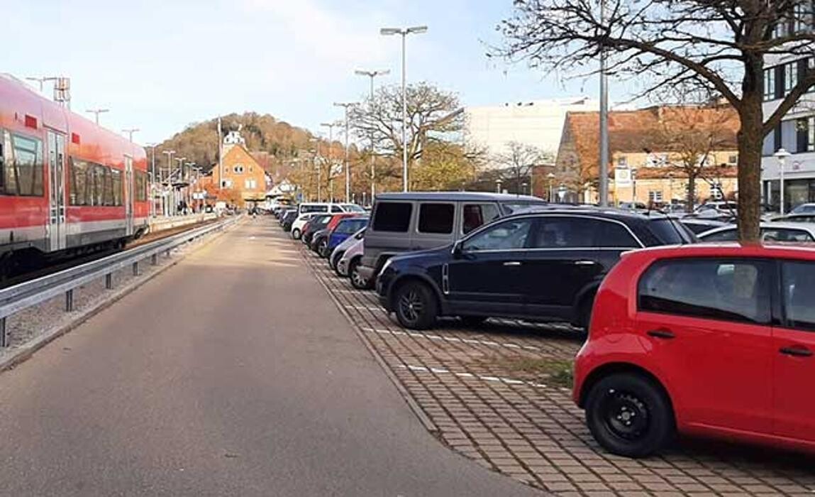 Bilder DB BahnPark Parkplatz Bahnhof P1