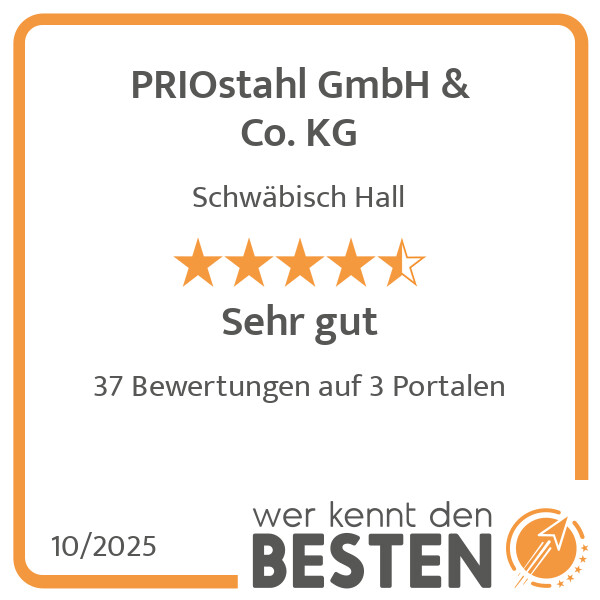 Bilder PRIOstahl GmbH & Co. KG