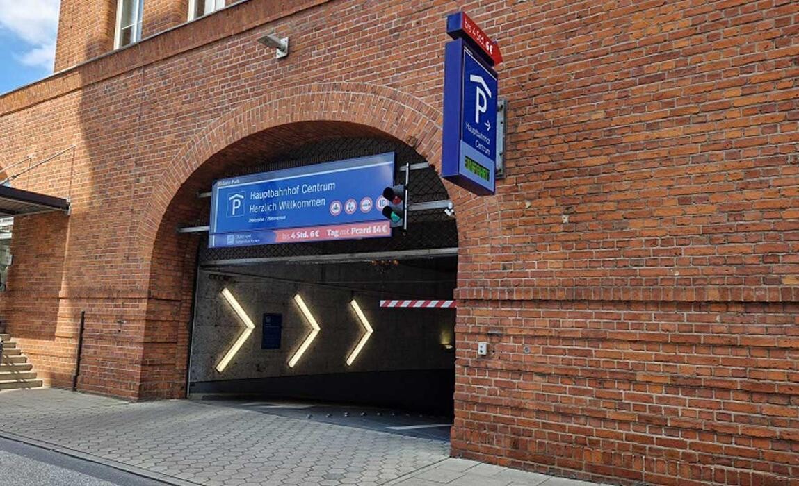 Bilder DB BahnPark Parkhaus Hauptbahnhof Centrum P1
