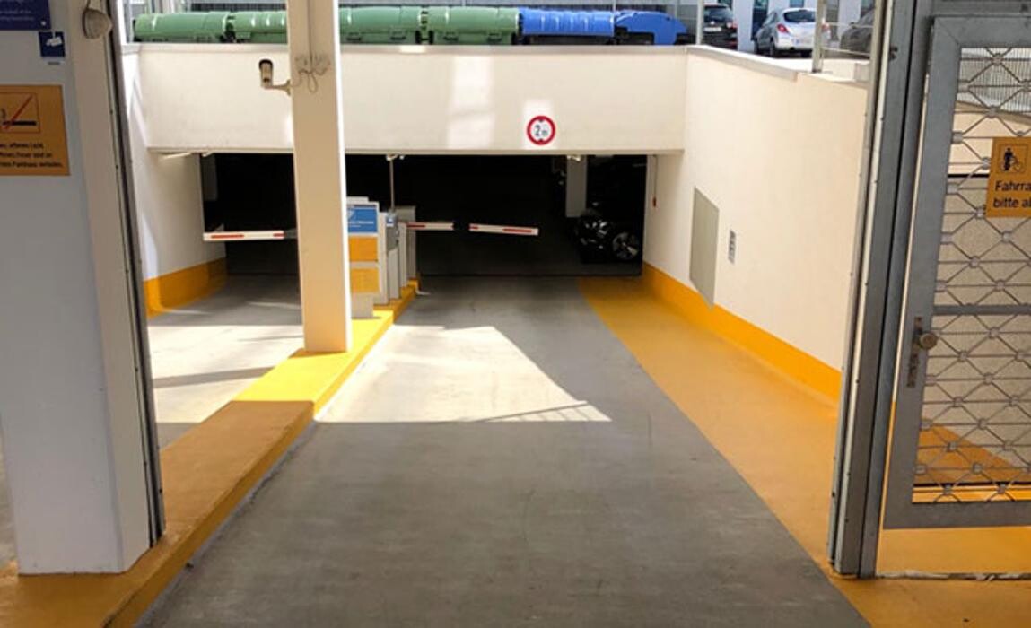 Bilder DB BahnPark Tiefgarage Hauptbahnhof Augustenstraße P7