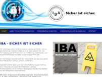 Ingenieurgesellschaft für Betriebstechnischen Arbeitsschutz MBH website screenshot