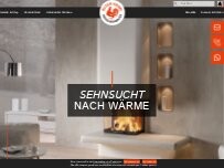 Website Screenshot Kachelofen- und Kaminbau Tobias Schaldach GmbH