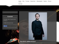 Stefan Sbonnik - Tenor website screenshot