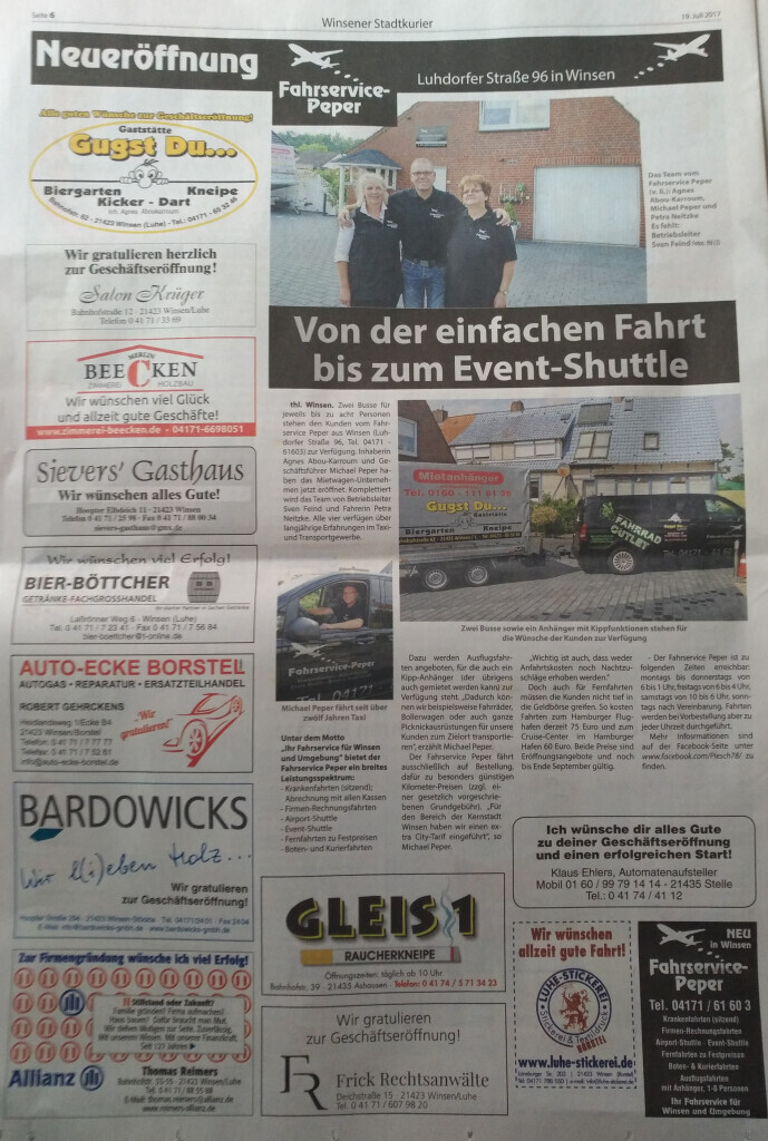 Bilder Fahrservice-Peper Inh. Michael Peper