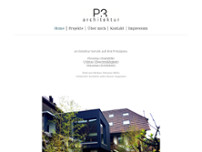 p3 Architektur website screenshot