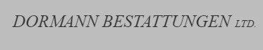 Dormann Bestattungen Ltd. Logo