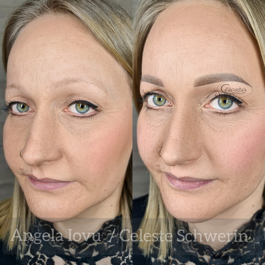 Bilder Céleste Schwerin & Angela Iovu Permanent-Make-Up Artist