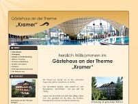 Gästehaus an der Therme" Kramer" website screenshot