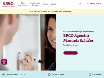 Website Screenshot ERGO Pro Manuela Schäfer