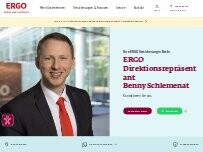 Website Screenshot ERGO Pro Benny Schlemenat
