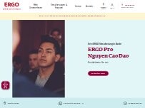Website Screenshot ERGO Pro Nguyen Cao Dao
