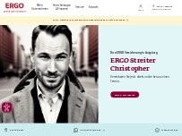 Website Screenshot ERGO Pro Christopher Streiter