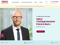 Website Screenshot ERGO Pro Patrick Bartz