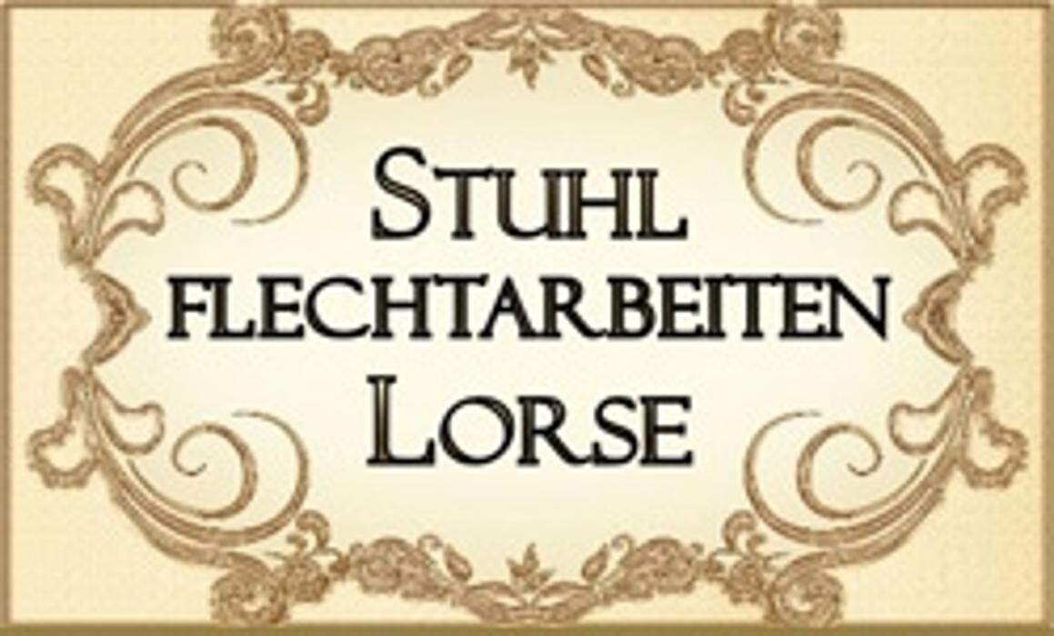 Bilder Korb & Stuhlflechtarbeiten Lorse