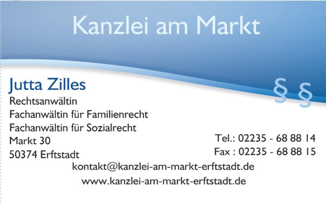 Bilder Kanzlei am Markt Erftstadt - Rechtsanwaltskanzlei Jutta Zilles