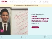 Website Screenshot ERGO Pro Ky Linh Vu Hoang