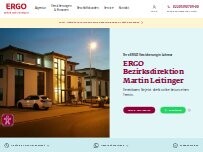 Website Screenshot ERGO Versicherung Martin Leitinger
