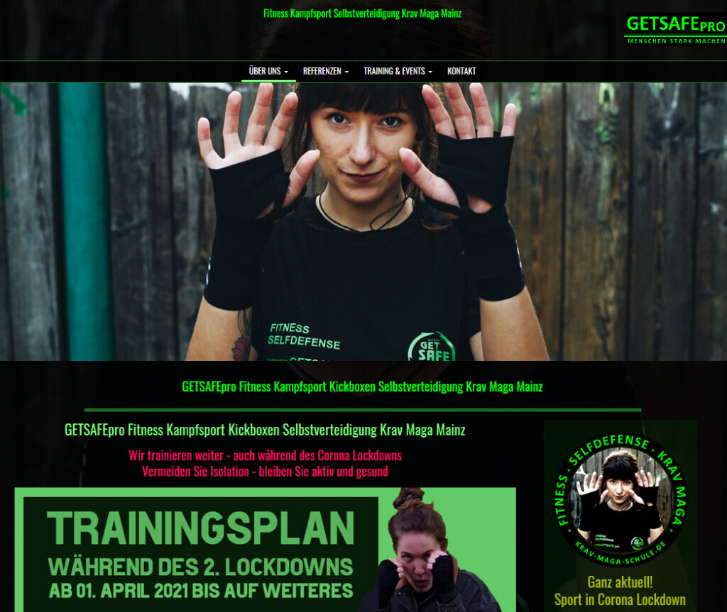 Bilder GETSAFEpro Karate Kickboxen Taekwondo Krav Maga Mainz