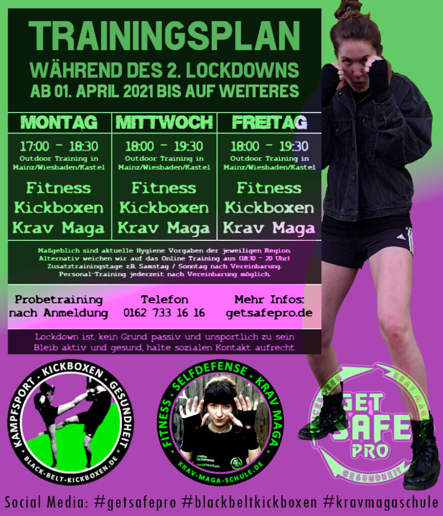 Bilder GETSAFEpro Karate Kickboxen Taekwondo Krav Maga Mainz