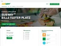 Website Screenshot Subway