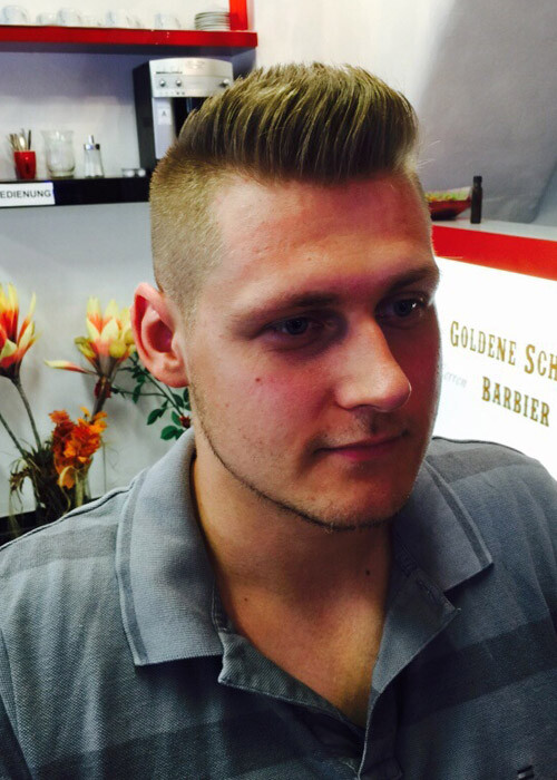 Bilder Goldene Schere Herren-Barbier-Salon