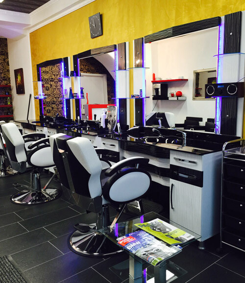 Bilder Goldene Schere Herren-Barbier-Salon