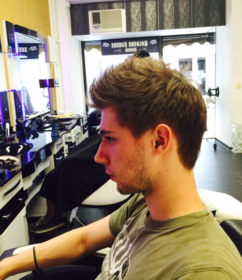 Bilder Goldene Schere Herren-Barbier-Salon