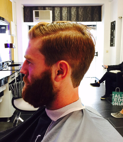 Bilder Goldene Schere Herren-Barbier-Salon