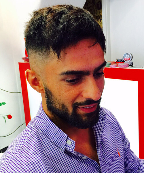 Bilder Goldene Schere Herren-Barbier-Salon