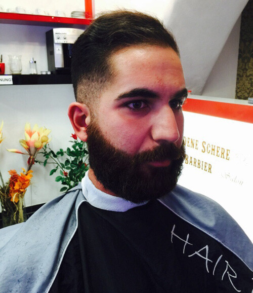 Bilder Goldene Schere Herren-Barbier-Salon