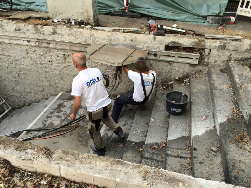 Bilder DCD Kernbohrungen und Abbrüche