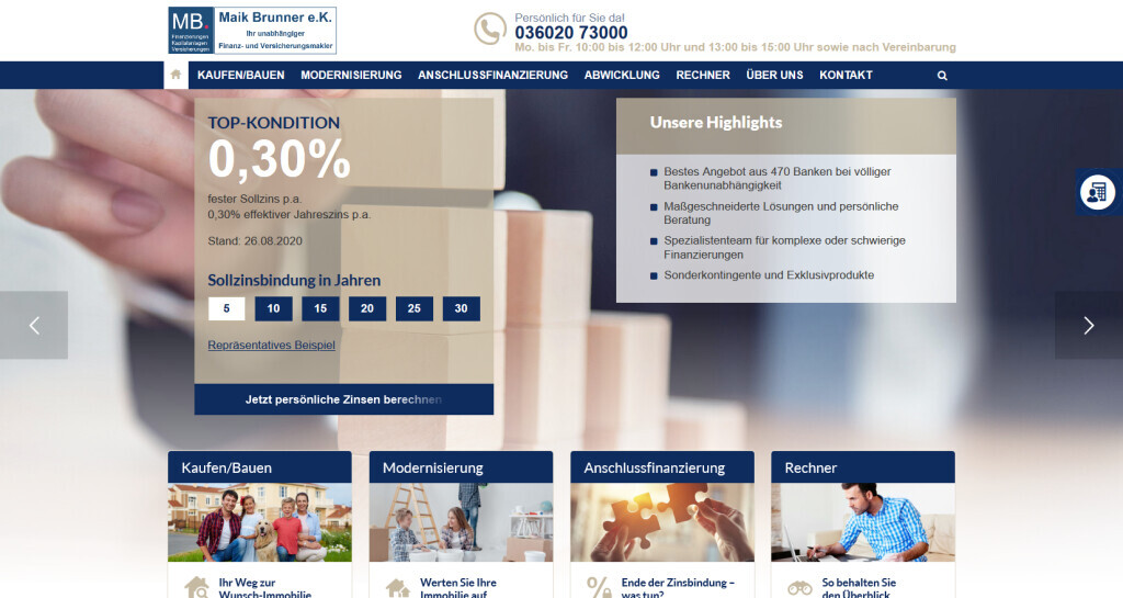 Bilder Maik Brunner e.K. Finanz- und Versicherungsmakler