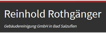 Reinhold Rothgänger Gebäudereinigung GmbH Logo