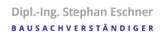 Dipl.-Ing. Stephan Eschner öffentl. best. und vereid. Bausachverständiger Logo