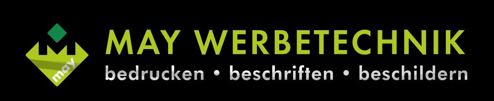 May Werbetechnik       Logo