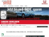 Website Screenshot Honda Autohaus Albert Still GmbH