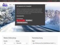 Website Screenshot Auto- und Reifenservice H.-Jürgen Kirsch GmbH