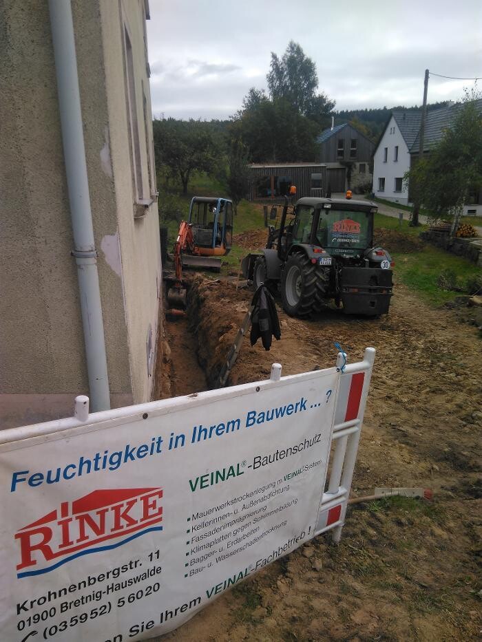 Bilder Bautrockenlegung Klaus Rinke