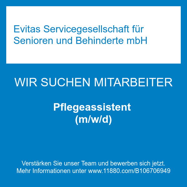 Bilder Evitas Servicegesellschaft für Senioren und Behinderte mbH