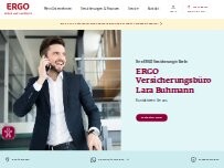 Website Screenshot ERGO Pro Lara Buhmann