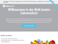 flexdent Zahnärzte website screenshot