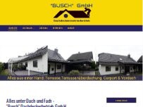 Website Screenshot Busch Dachdeckerbetrieb GmbH