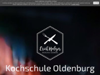 Kochschule Oldenburg Erich Holzer website screenshot