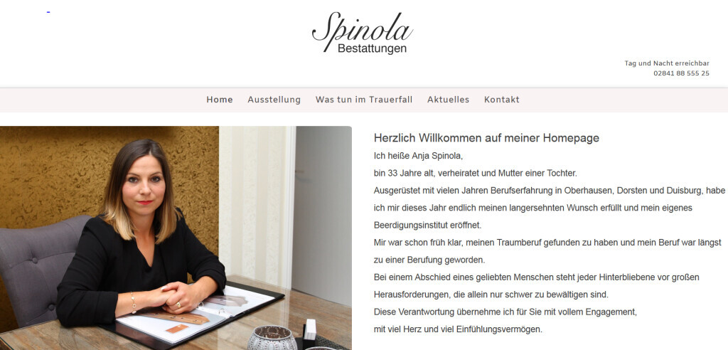 Bilder Bestattungen Spinola