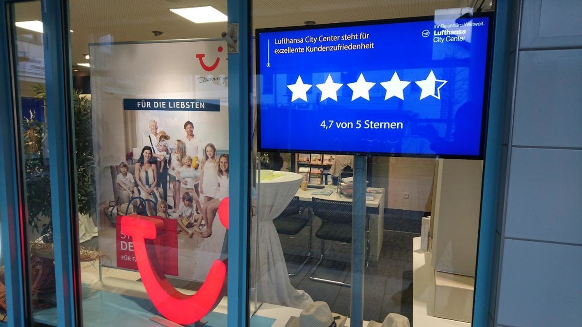 Bilder Lufthansa City Center nova reisen Reisebüro Olching